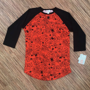 LuLaRoe Randy Halloween Spider Shirt NWT XS